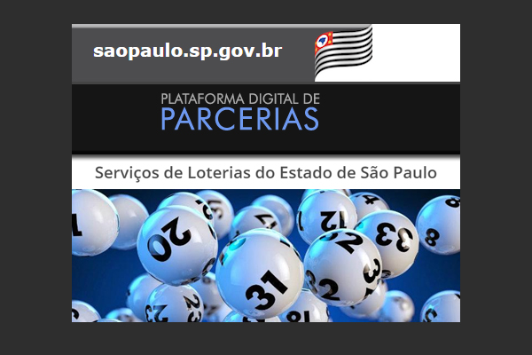Governo de São Paulo publica edital de Chamamento Público para produção de estudos para a loteria estadual