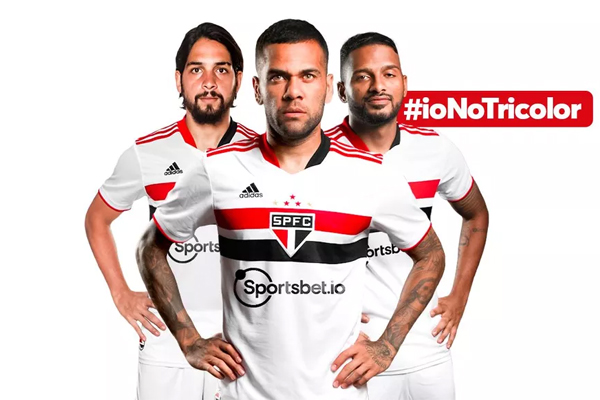 Sportsbet.io é o novo patrocinador máster do São Paulo para os próximos três anos e meio