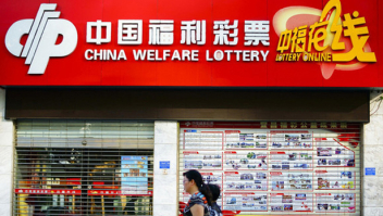 Lottery sales in China totaled US$4,67 billion in May 1