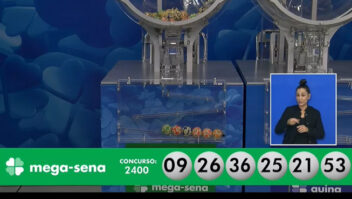 Mega-Sena, concurso 2.400: veja as dezenas sorteadas