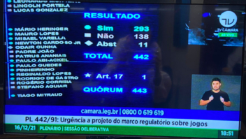 Bacelar comemora aprovação da urgência para legalização dos jogos no Brasil 1