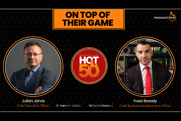 Executivos da Pragmatic Play na lista anual Gaming Intelligence Hot 50 1