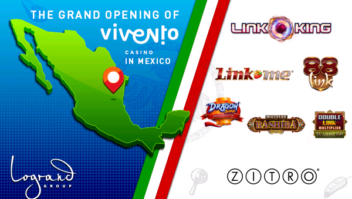 Vivento Casino abre suas portas no México com os jogos da Zitro como líderes excepcionais