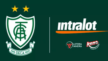 América renova patrocínio com Intralot por mais uma temporada