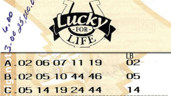 Mulher ganha na loteria após longos anos apostando os mesmos números 1