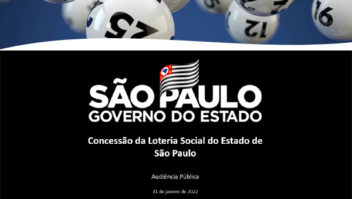 São Paulo realiza audiência pública para apresentação do projeto de concessão da Loteria Paulista 1