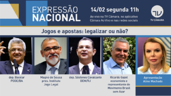 TV Câmara debate ‘Jogos e apostas: legalizar ou não?’    