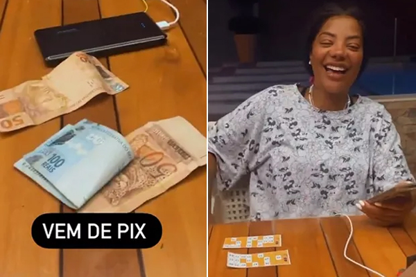 Ludmilla e Brunna Gonçalves jogam bingo valendo dinheiro: "Vem de pix"