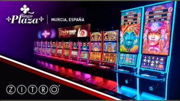 Bingo Plaza leva a família GLARE da Zitro aos bingos em Murcia na Espanha