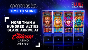 100 máquinas Zitro Altius Glare chegam a Casinos Caliente, no México