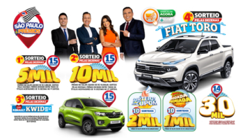 Dia dos Namorados vem com dois carros na garagem no sorteio especial do São Paulo de Prêmios