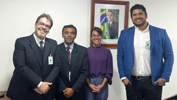 Membros da AIDIGLOT são recebidos na Casa Civil em encontro sobre regulamentação de intermediários digitais lotéricos