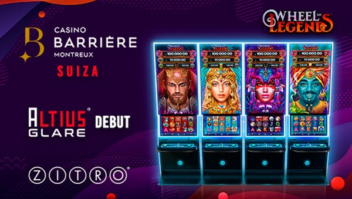Casino Barrière Montreux é o primeiro a instalar o Altius Glare da Zitro na Suíça