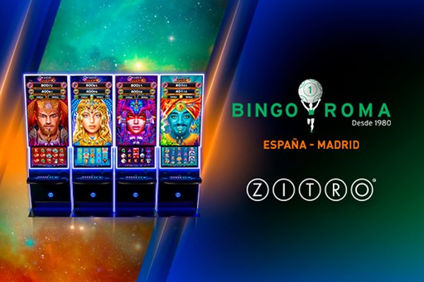 Wheel of Legends da Zitro no Bingo Roma em Madri