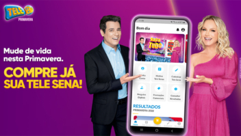Celso Portiolli e Eliana estrelam campanha de Primavera da Tele Sena