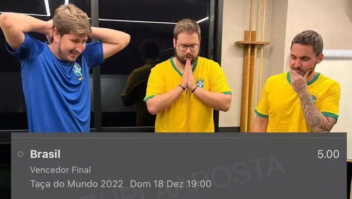 Grupo de traders esportivos faz loucura e aposta R$ 200 mil em título do Brasil na Copa do Mundo