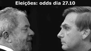 Confira os odds desta quinta-feira sobre o resultado das eleições presidenciais 1