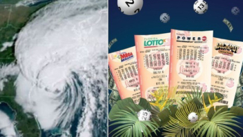 Sortudo ganha mais de R$ 1 bilhão em loteria com bilhete comprado durante passagem de furacão