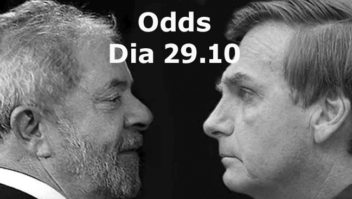 Odds de sábado mantém Lula como favorito nas eleições presidenciais