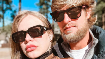 Paulinha Leitte posa com americano em clima de romance