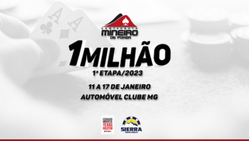 Novo Campeonato Mineiro de Poker terá R$ 1 milhão garantido por etapa e novidades no ranking; primeira edição já tem data