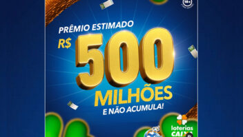 Estimativa de prêmio para a Mega da Virada 2022 aumenta e atinge valor histórico de R$ 500 milhões 1