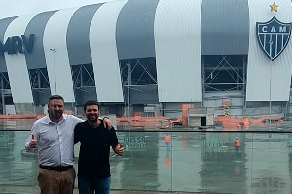 Executivos da Betano se impressionam com Arena MRV