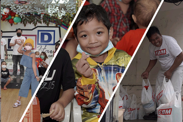 Fundação FBM espalha alegria e felicidade natalina na Casa da Criança de Manila, nas Filipinas