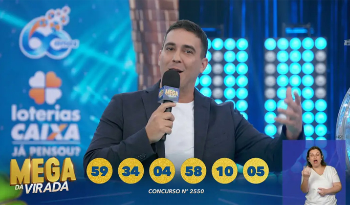 Mega da Virada: 5 apostas levam R$ 108,3 milhões cada uma