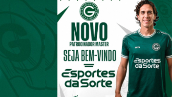 Goiás acerta patrocínio máster com o Esportes da Sorte para 2023