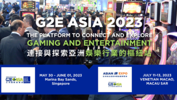 Duas edições em Cingapura e Macau marcam o retorno da G2E Asia de 2023