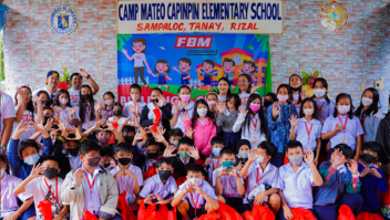 Fundação FBM lança seu projeto educacional Construindo um Campeão por um Campeão em Rizal