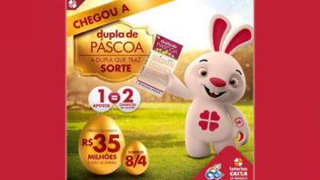 Apostas para a Dupla de Páscoa começaram nesta segunda-feira (6) com prêmio estimado em R$ 35 milhões 1