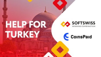 SOFTSWISS e CoinsPaid doam US$ 50 mil para apoiar a Turquia