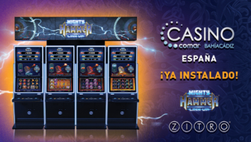 O poderoso Mighty Hammer da está ao vivo no Casino Bahía de Cádiz