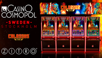 Casino Cosmopol Estocolmo na Suécia instala Colossus Fire da Zitro