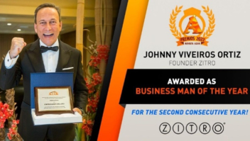 Johnny Ortiz, fundador da Zitro, recebe mais uma vez o prêmio “Empregador do Ano”