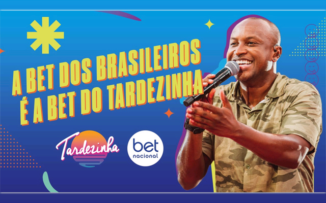 Projeto “Tardezinha”, de Thiaguinho, marca expansão de patrocínios e ativações de marketing da Betnacional