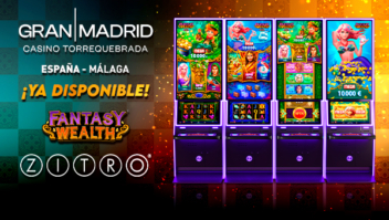 GRAND MADRI | Casino Torrequebrada aumenta seu catálogo com Fantasy Wealth da Zitro