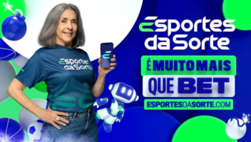 Betty Faria comenta o sucesso da publicidade para o site Esporte da Sorte