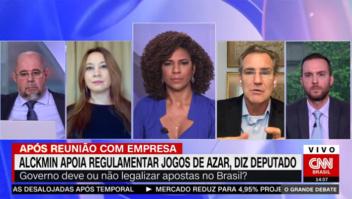 O programa ‘O Grande Debate’ da CNN desta segunda-feira discutiu a legalização dos jogos