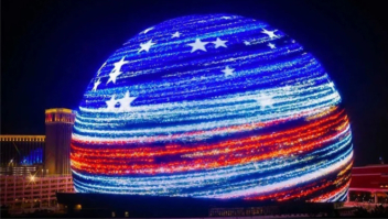 Las Vegas terá teatro em forma de esfera com milhões de LEDs que geram animações por fora
