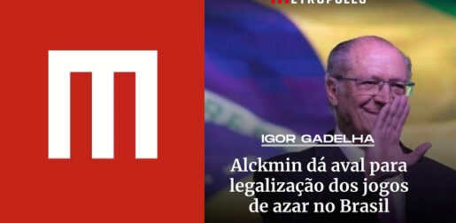Alckmin dá aval para legalização dos jogos de azar no Brasil