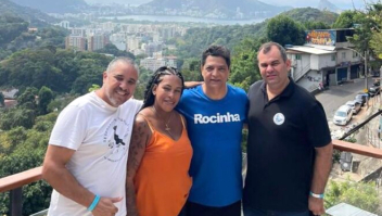 Presidente da Loterj visita Rocinha e se aproxima da realidade da comunidade