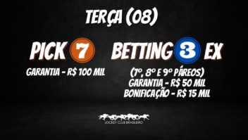 Corrida de terça encerra semana com 9 páreos no Hipódromo da Gávea