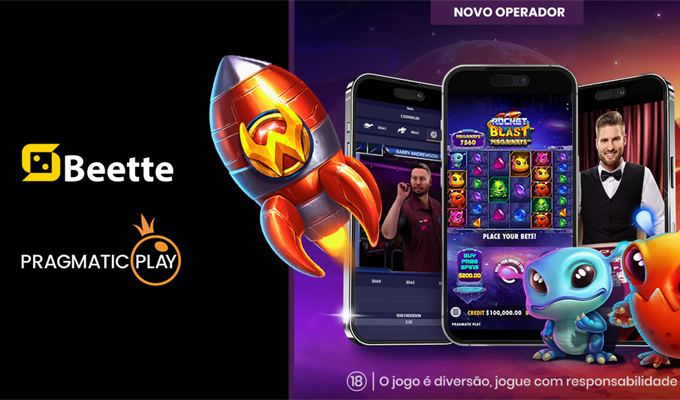 Pragmatic Play se expande no Brasil com parceria com a plataforma Beette