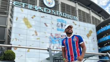 Novo embaixador da Esportes da Sorte, Cristian Bell faz primeira ação durante o Bahia Day