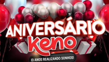 ‘Keno Minas’ comemora hoje 13 anos neste sábado com promoção 1