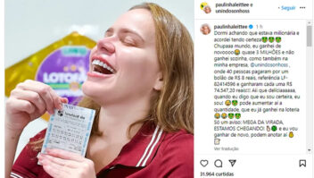 Famosa por ter ganhado 54 vezes na loteria, ex-BBB abriu empresa especializada em bolões; entenda