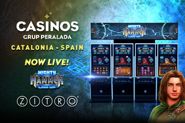 Casinos de Barcelona e Tarragona são renovados com Mighty Hammer da Zitro